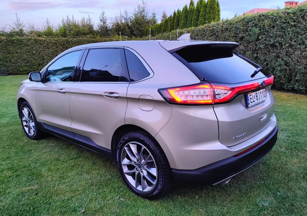 Ford EDGE cena 99000 przebieg: 74500, rok produkcji 2017 z Łódź małe 781